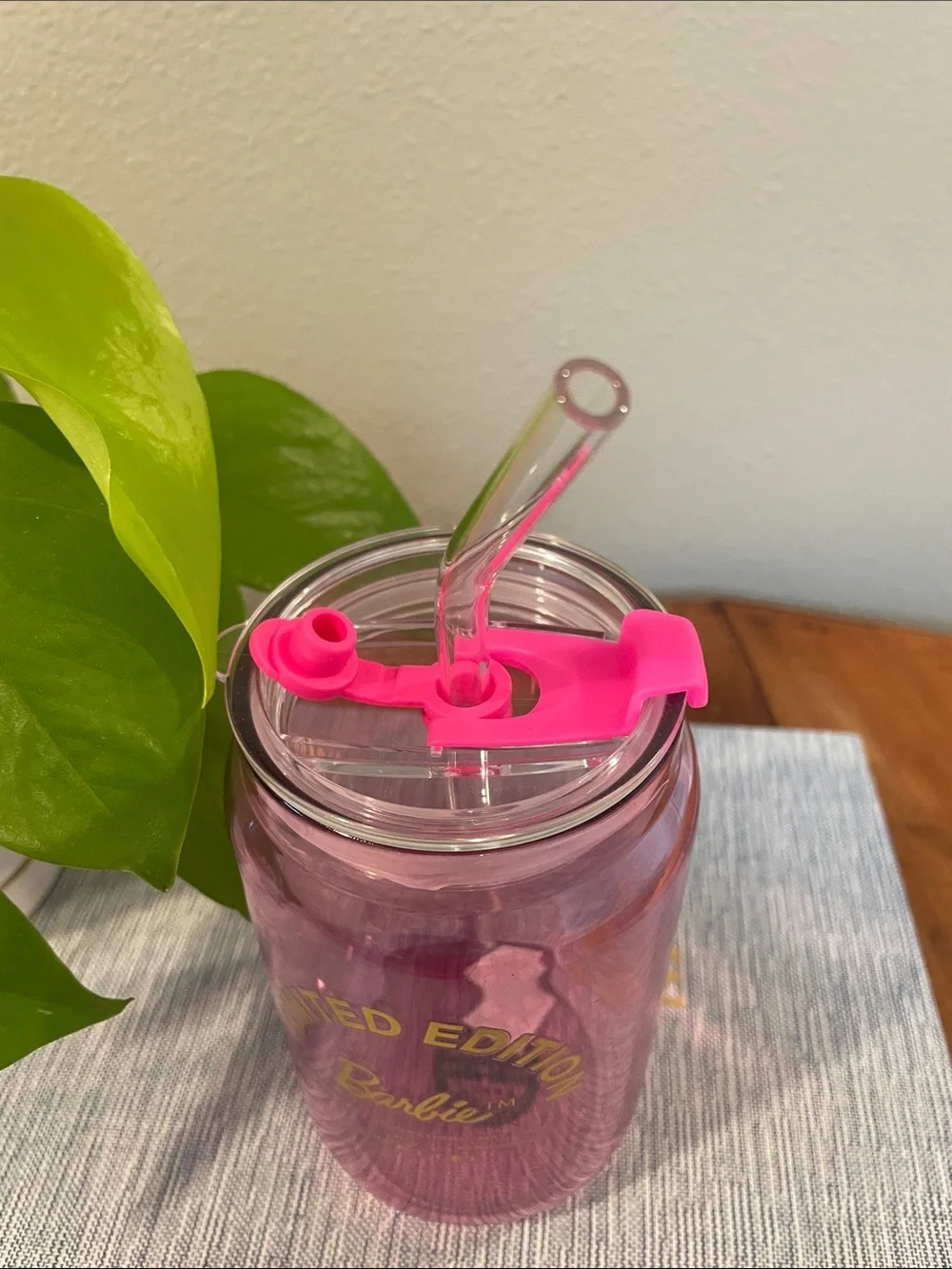 Barbie x Dragon Glassware Limited Edition Pink Tumbler | 16 oz